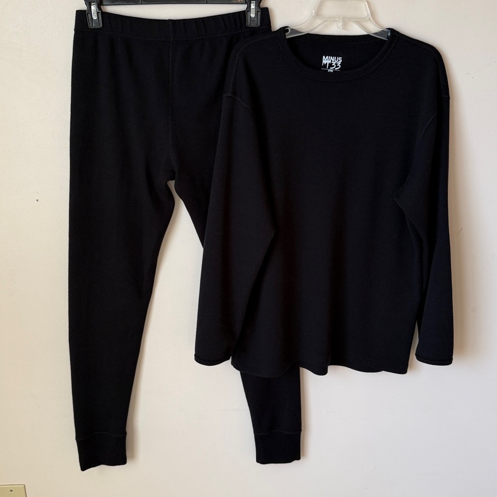 Minus33 Heavyweight 400 Men’s Base Layers Merino Wool Long Sleeve & Bottoms‎